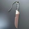 1pc Beautiful Arc-shaped Straight Knife, Made Of High-quality Steel. It Is Suitable For Various Scenarios Such As Outdoor Activities, Handicrafts