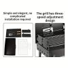 1pcs box home outdoor folding grill portable multifunctional camping barbecue grill, comes with tools, easy to use, suitable for outdoor camping