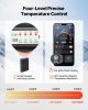 VEVOR Heated Socks, 6000mAh Battery Powered, Rechargeable Heating Socks with 4 Heating Levels, Electric Heated Sock with APP Control for Men Women