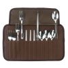 Outdoor Tableware Set Camping Barbecue Tableware Picnic Bag